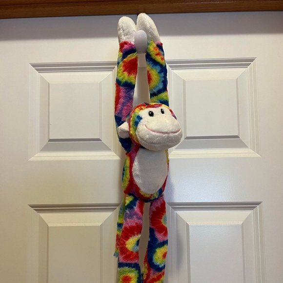 Plush Hanging Monkey - Tie Die - NWT - Picture 2 of 2
